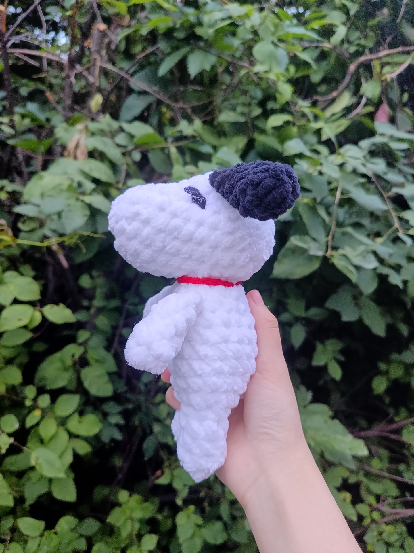 Вязанный snoopy